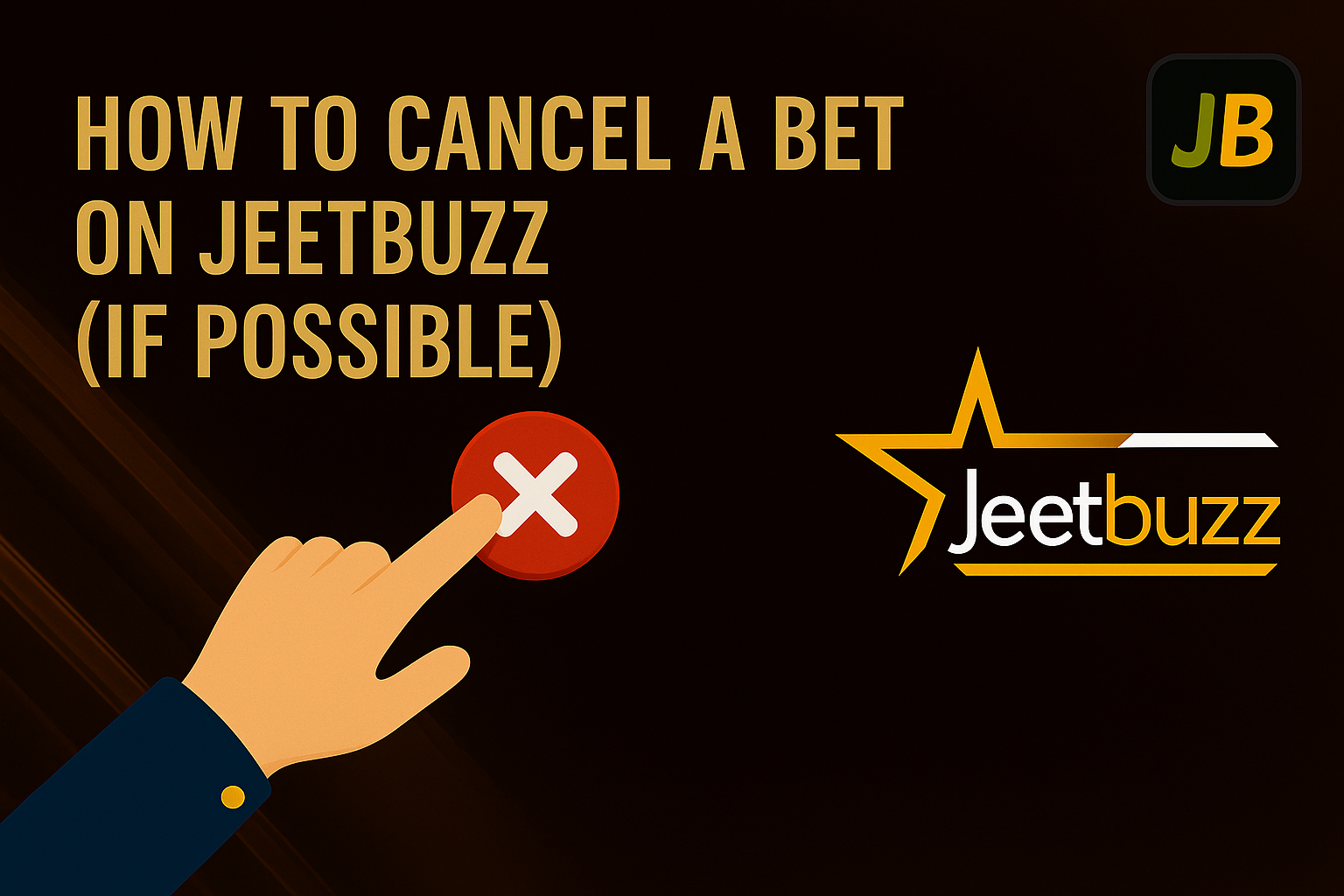How to Cancel a Bet on Jeetbuzz (If Possible)